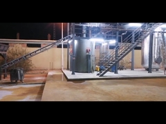 Hochgeschwindigkeits-Natriumsilikat-Produktionsanlage Nassmethode 10 Tonnen / Tag